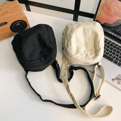 Women Crossbody Bag Canvas Shoulder Bag Handbag Ladies Messenger Pouch 