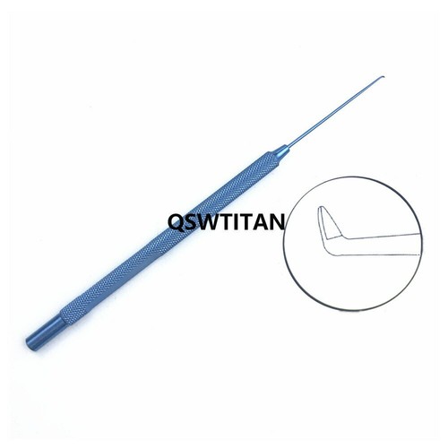 Titanium ophthalmic Retina Spatula Retina Hook ophthalmic surgical instrument - Picture 10 of 13