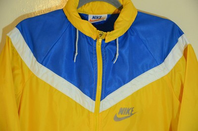 orange windbreaker nike
