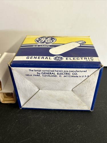 GE LONGLIFE EXIT LAMP 25 WATT, CLEAR, T6 Set Of 6 With OEM GE BOX. 145 Volt - Picture 6 of 11