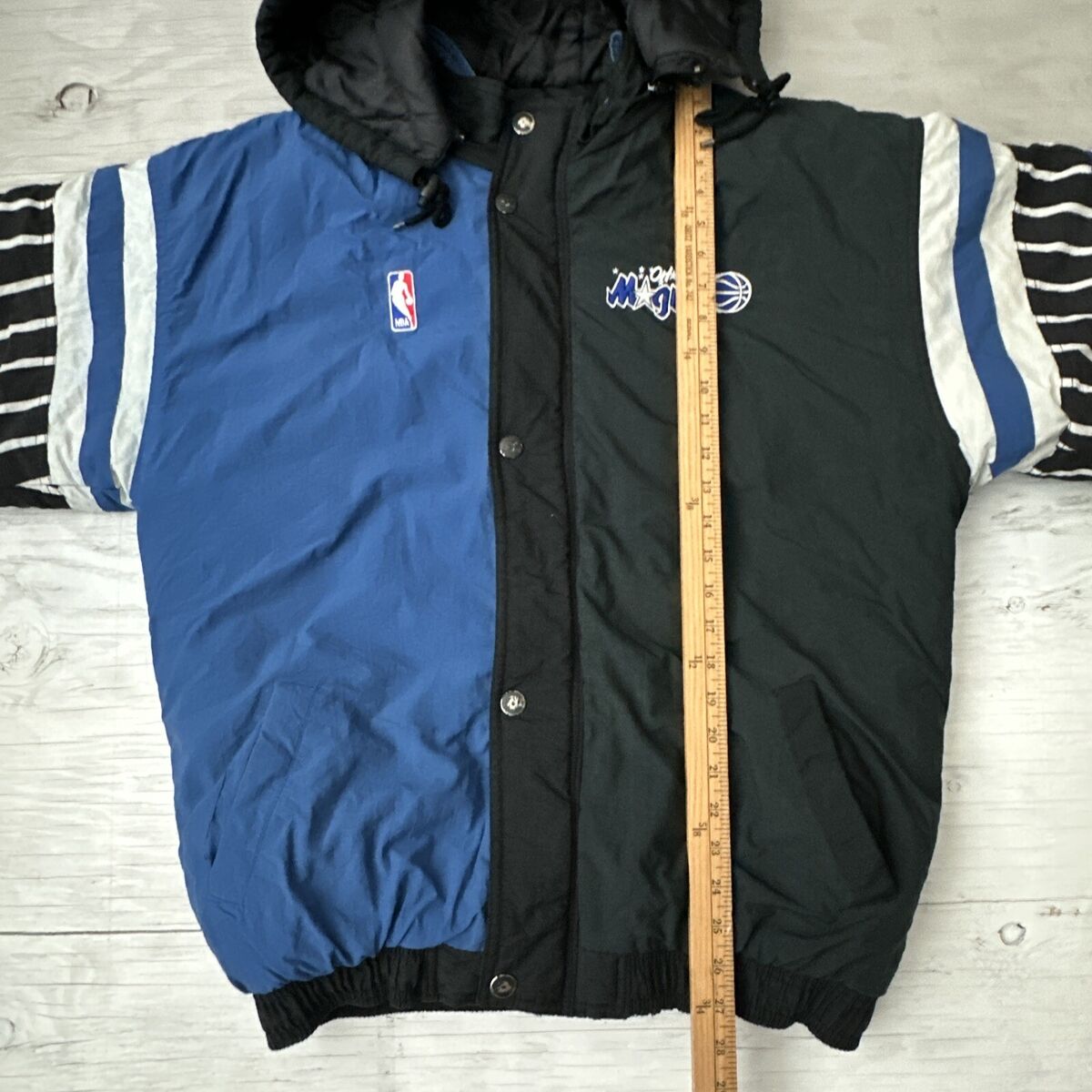 Vintage 90s Distressed NBA Orlando Magic Full Zip Starter Vintage 90s Distressed NBA Orlando Magic Full Zip Starter
