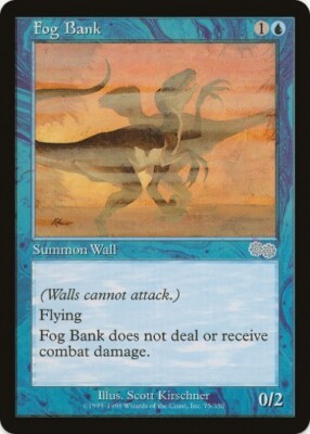1 x Fog Bank - Urza's Saga - LP - MTG - EOF