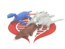 Plastic Dinosaur Figure Toy Figurine SET LOT of 4