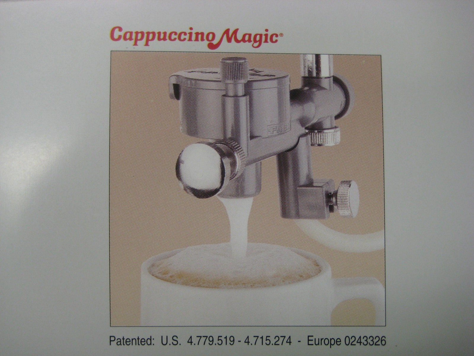 FAEMA CAPPUCCINO MAGIC milk frother assembly eBay