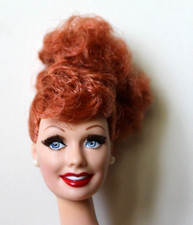 NUDE BARBIE MATTEL I LOVE LUCY Redhead Rooted Lashes EPISODE 50  FOR OOAK
