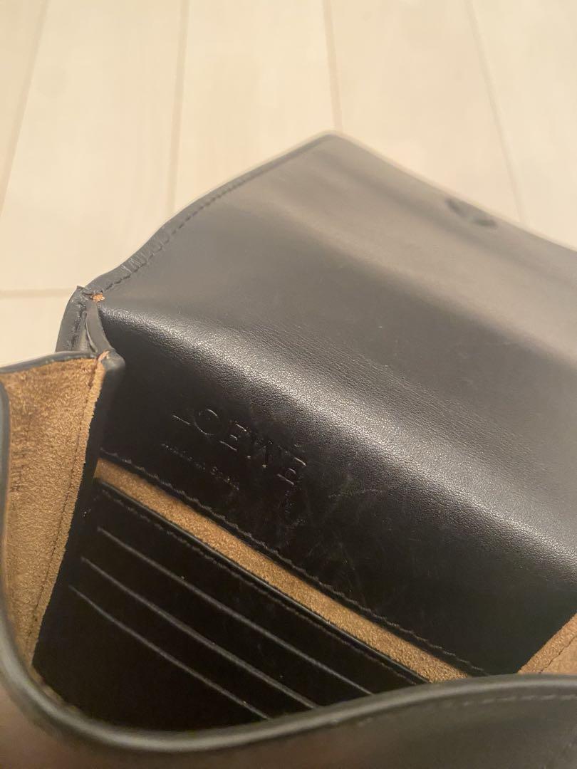Loewe Llg Gusset Flat Crossbody Black | eBay Loewe Llg Gusset Flat Crossbody Black | eBay