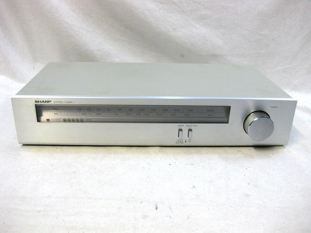 SHARP ST-15X AM FM Stereo Tuner with 5 DIN Plug (Made in Japan)