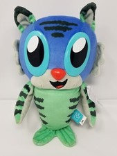 Manhattan Toy Co Green Blue Morphies Merkit Mermaid Kitty Stuffed Animal Plush