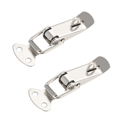 2Stk Eisen Feder Belastetes Toggle Riegel Fang Klemme Haspeln  72mm