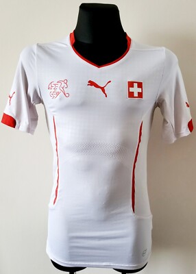 Switzerland 2014 - 2016 Away football Puma Player Issue shirt size Large 