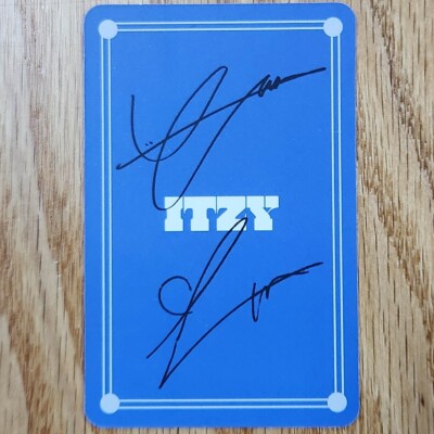 Yuna Lia Official Unit Photocard Itzy Kill My Doubt Digipack Ver