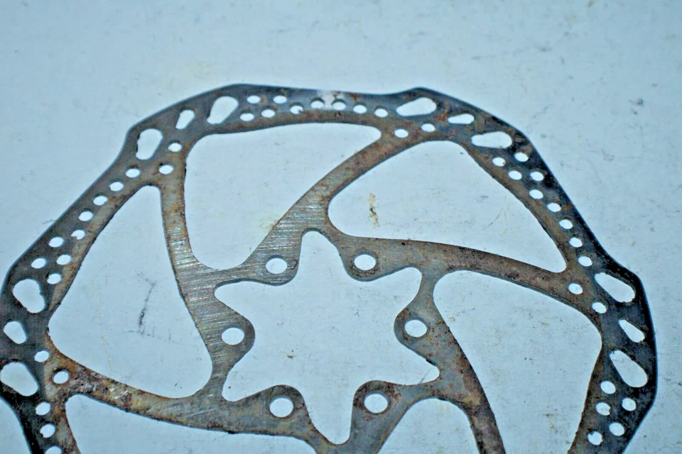 Rotor de freno de disco Hayes 6 pernos 160 mm Y12 Frugal Rider MTB carretera ¡Envío rápido a EE. UU.! Foto 2 de 4