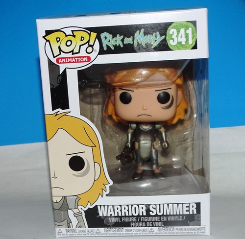 FUNKO POP! RICK And Morty Warrior Summer 341 Con Protezione EUR 14,77