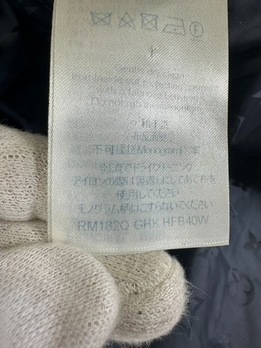 Authentic Louis Vuitton Puffer Jacket Blue Inner Monogram size FR54 - Picture 24 of 24