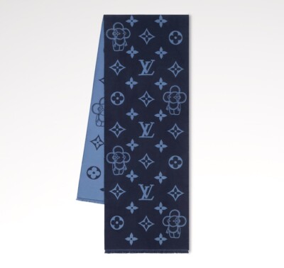 Louis Vuitton Muffler Scarf Echarpe Vivienne Monogram M77129 Louis Vuitton Muffler Scarf Echarpe Vivienne Monogram M77129