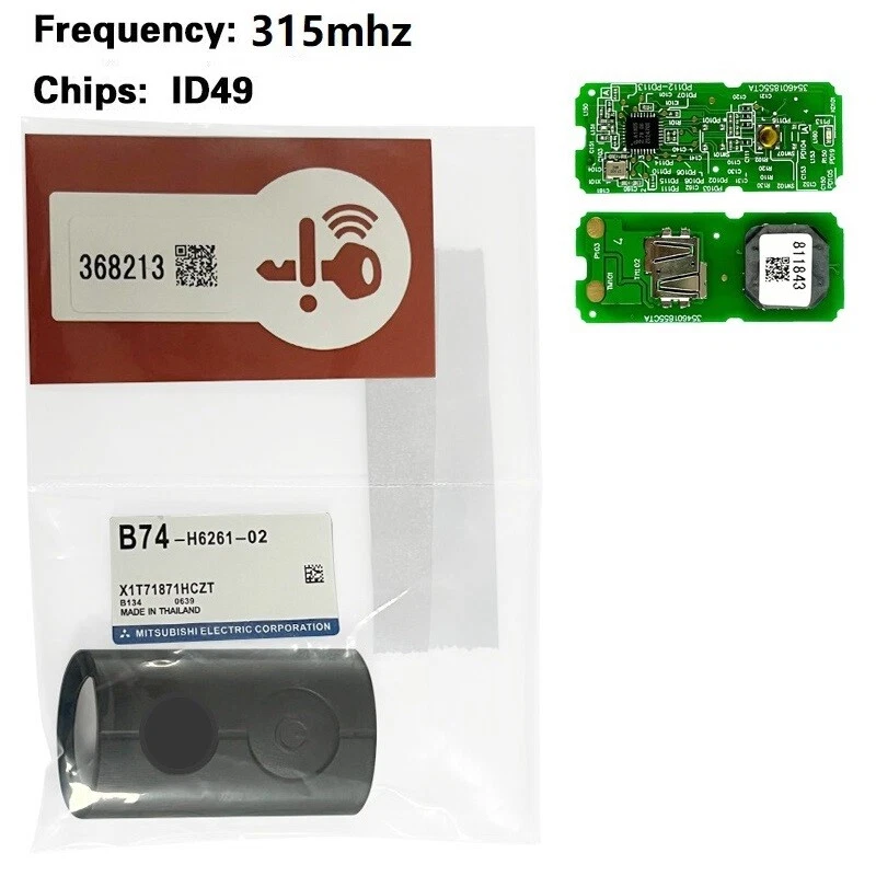 2x Fernbedienung Smart Key für Yamaha XMAX 125 300 400 B74-H6261-02 2018-2021 - Bild 3 von 3