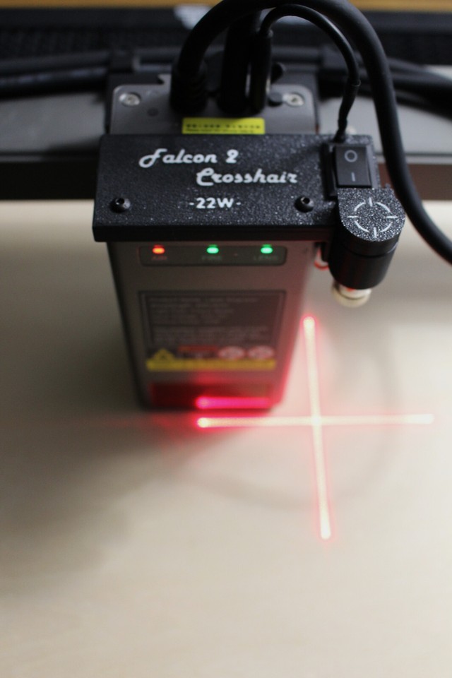 Creality Falcon 2 Laser Sight Crosshairs (Fully Assembled) for 22W (Pro ...