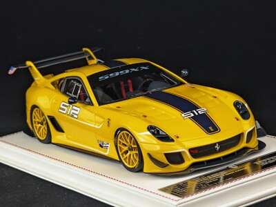 1/18 フェラーリ599XX Ferrari 599XX EVO (Silver/Yellow 67, France) [Davis