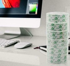 Clear Transparent Tape Rolls 3/4" x 1000" Dispenser Refill 48 Tape Rolls