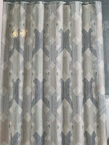 Ink+Ivy Zach Shower Curtain - Blue/grey - Picture 3 of 8