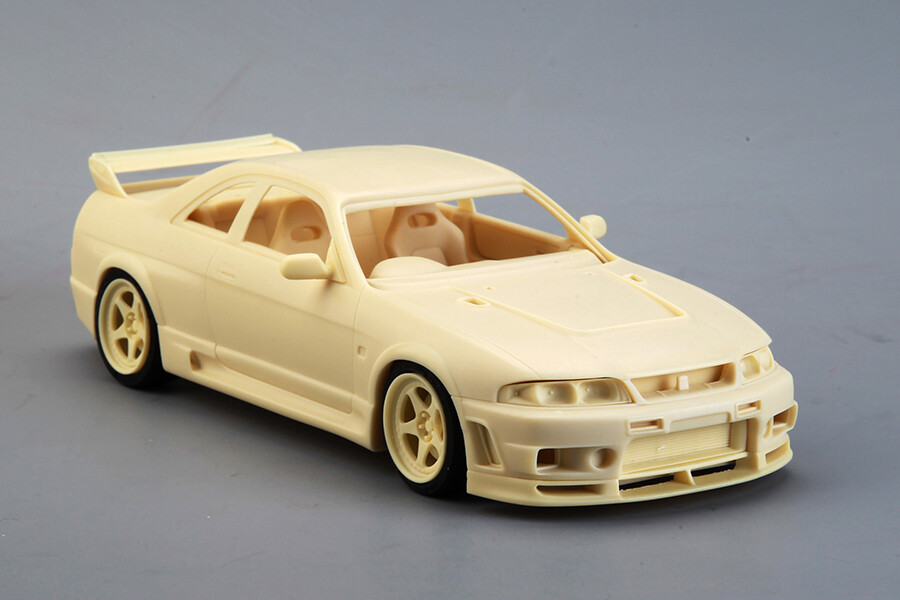 Hobby Design 1:24 Nissan R33 GT-R 400R Full Detail Resin Kit