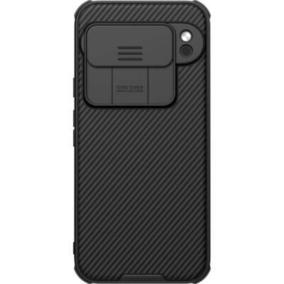 Handyhülle für Google Pixel 9 Pro Nillkin Case Cover Futeral Tasche Etui Schwarz