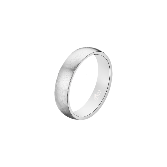 Anello Uomo Lotus Style LS2396/3/128 In Acciaio Satinato Tipo Fascia Misura 28