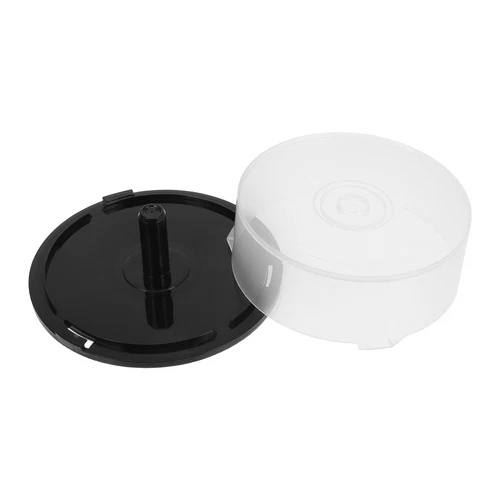  Large Capacity CD/DVD Storage Bucket Empty DVD Clear Storage Box Plastic CD