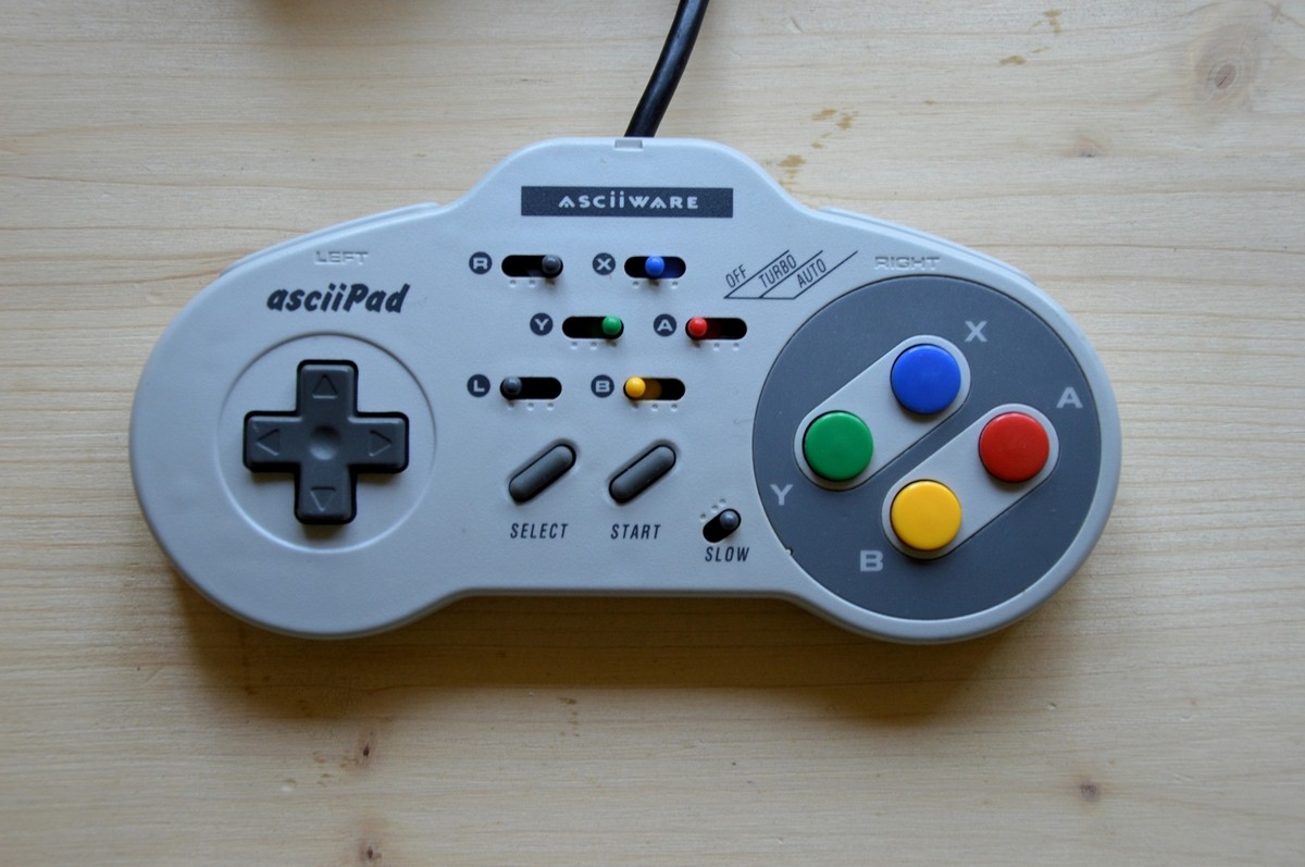 Gamepad Snes Turbo Controller Ascii Snes Controller SNES Super