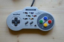 SNES - controller ascii pad turbo/continuous fire 