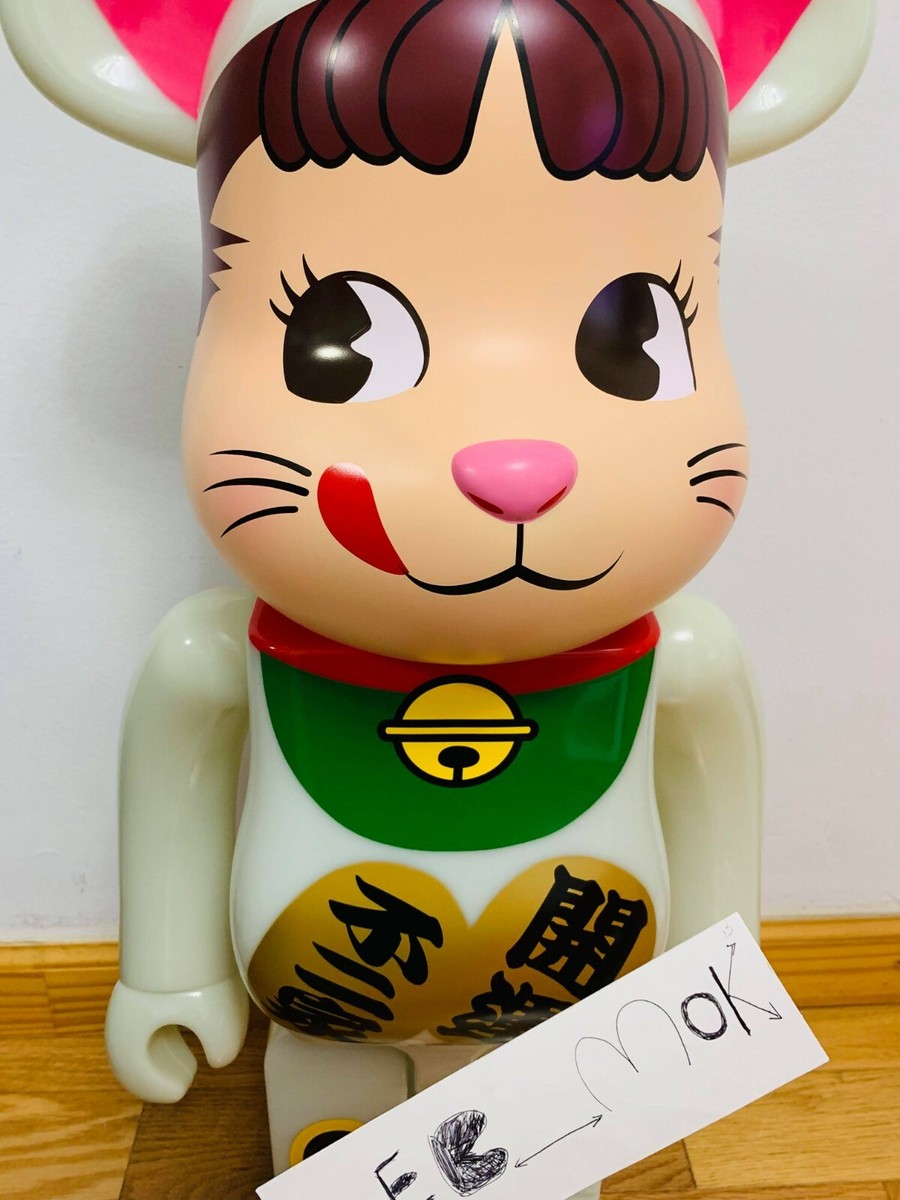 BE＠RBRICK LUCK 1000% BE@RBRICK Lucky Cat MANEKI NEKO Gold × Silver 1000% MEDICOM