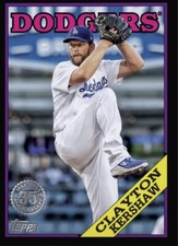 [DIGITAL] Topps Bunt - Clayton Kershaw - 1988 Topps Baseball 23 S2 - Black Base