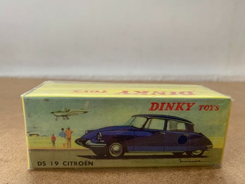 Miniature Dinky Toys Citroën DS 19 Noire Ouvrable - échelle 1:43, Boîte Atlas - Série Limitée Neuve Voiture Miniature DS Noire Ouvrant