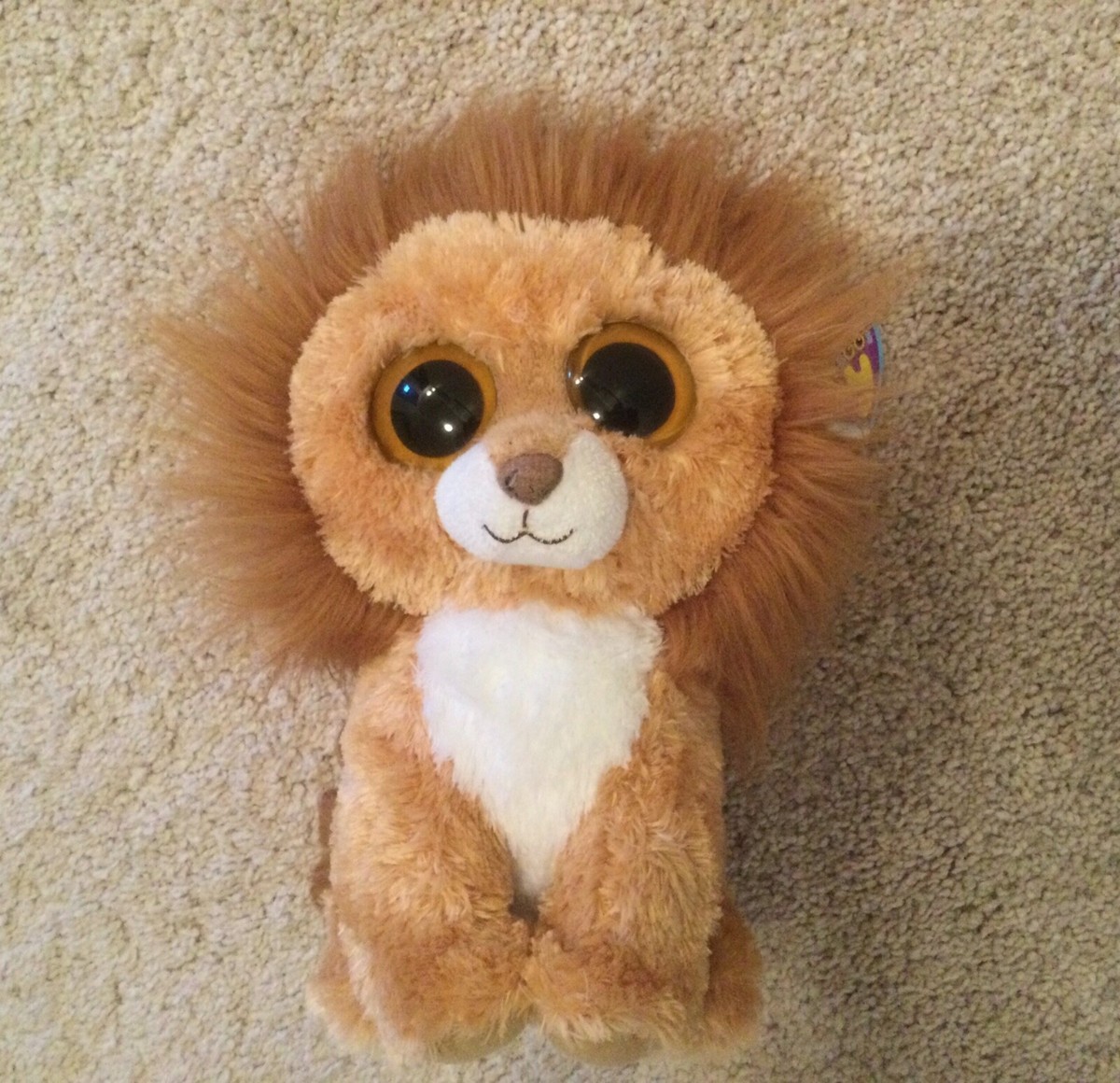Ty King Lion Beanie Boo Buddy 9