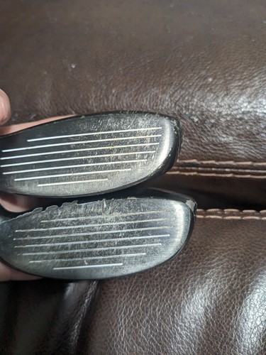 Left Titleist 913H hybrid set.19,21.ck pro red 60 A flex senior. 913 H - Picture 5 of 6