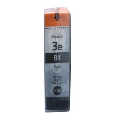 Original Canon Tinten Patrone BCI-3e schwarz für BJC 3000 6000 6500 Blister
