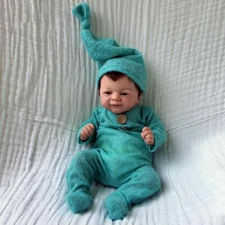 Reborn Baby Dolls Soft Cloth Body Realistic Vinyl Baby Dolls Lifelike Baby Doll