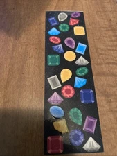 Mrs Grossman`s GLITTER GEM STONES 2002 Stickers Vintage retired diamond 💎