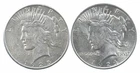 1925 & 1924 & Peace Silver Dollar $1 Bullion Collection Lot *898