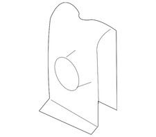 Genuine Subaru Fog Lamp Assembly Nut 902510034
