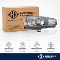 Hauptscheinwerfer Links Diederichs 5808081 FÜR Mitsubishi Frontscheinwerfer