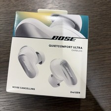 Bose QuietComfort Ultra Headphones Earbuds (2nd Gen) Wireless In-Ear White New!