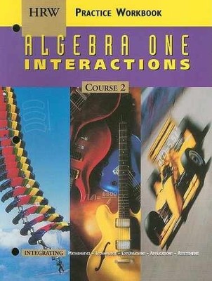 Algebra One Interactions Course 2, - Paperback, by Holt Mcdougal - Very Good x