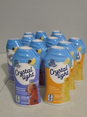 12 Crystal Light CLASSIC LEMONADE Blackberry Liquid Water Enhancer 1.62 oz