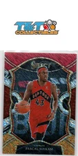 Pascal Siakam 2020-21 Select Red White Orange Shimmer #46 Raptors 16a