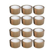 Tape Gun Dispenser  Rolls of 66m Brown Packing Tape Parcel Packaging - Choice