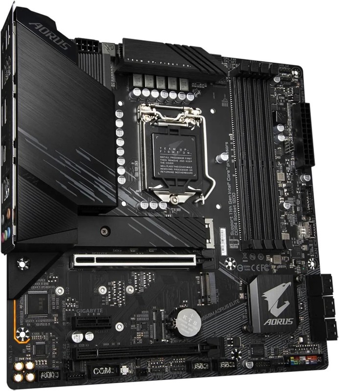 GIGABYTE AORUS B560M AORUS ELITE LGA 1200 Intel B560 Micro ATX Intel Motherboard