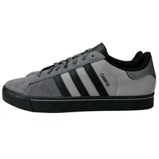 Adidas Originals Campus Vulc Men's Athletic Shoe Grey Sneaker Footwear #359