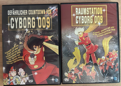 2 Anime Kultfilme Japan 2 DVD - Cyborg 009 Gefährlicher Countdown + Raumstation