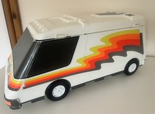 Vintage 1991 Micro Machines Super City Van Playset Galoob Retro Toy RV